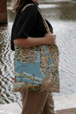 Shopper met Amsterdamse print