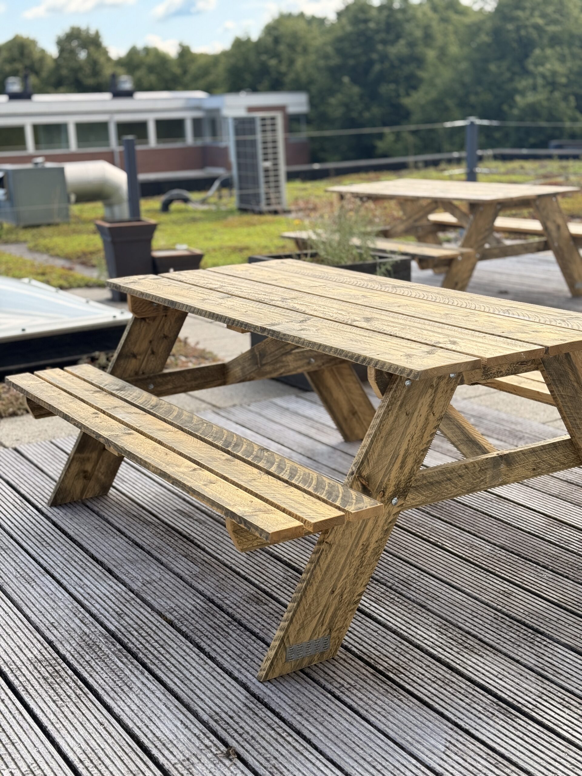 IMG_6525 Picknicktafel steigerhout - Afbeelding 1