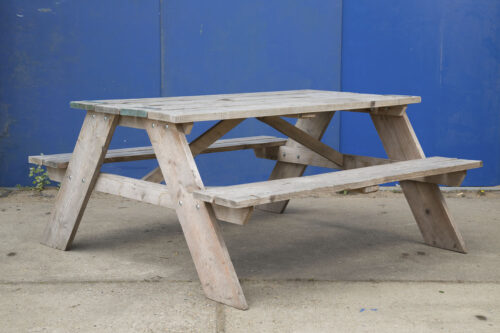 Picknicktafel steigerhout
