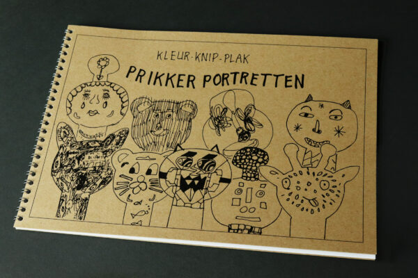 knutselboek prikpoppetje