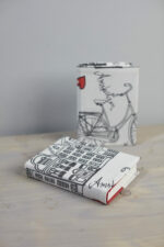 Notitieboek met linnen kaft Amsterdam - Afbeelding 2