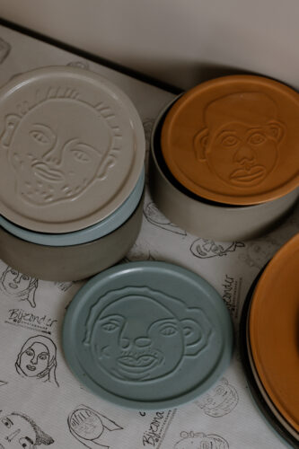 Ziel van de Maker deksel (voor schaal)