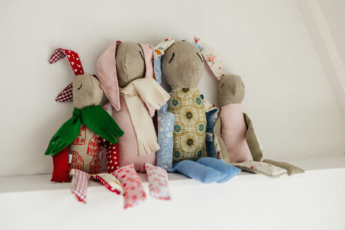 Knuffelkonijn groot of klein